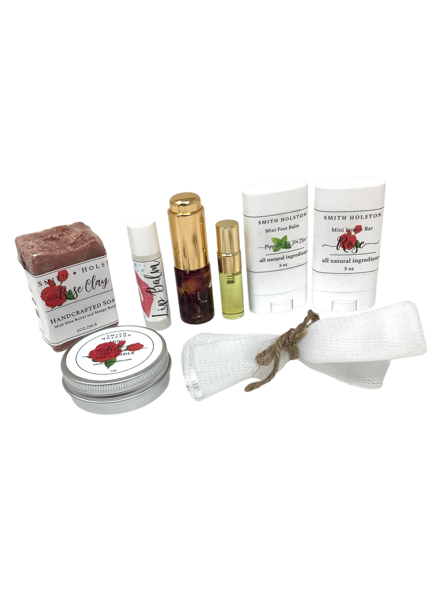 Rose Mini Essential Gift Box – Natural Self-Care Gift Set Mother Day- Birthday