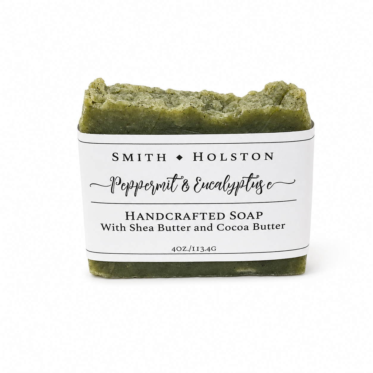 Invigorating Peppermint & Eucalyptus Soap Bar - Refresh and Revitalize Your Skin