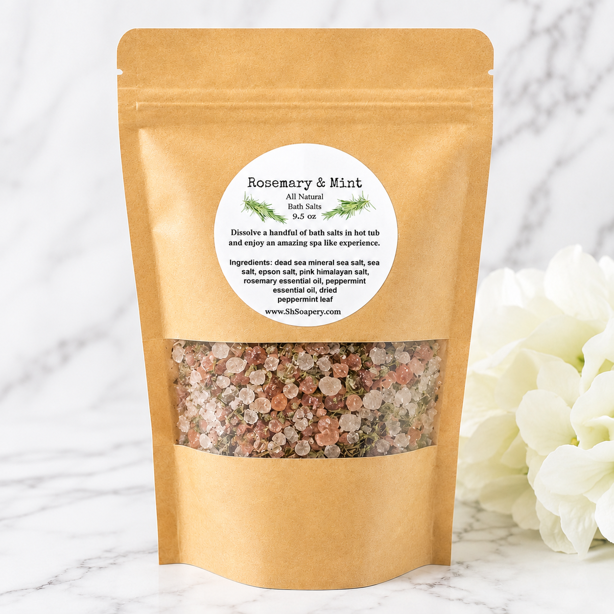 Rosemary Mint Bath Salts