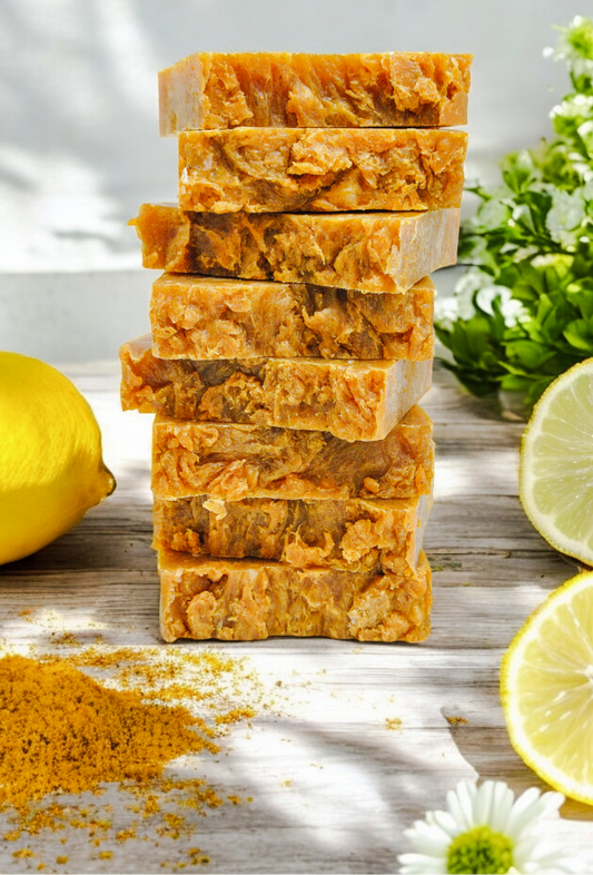 Turmeric Lemon & Honey Beauty Bar – Reveal Radiant Skin with Turmeric Bar