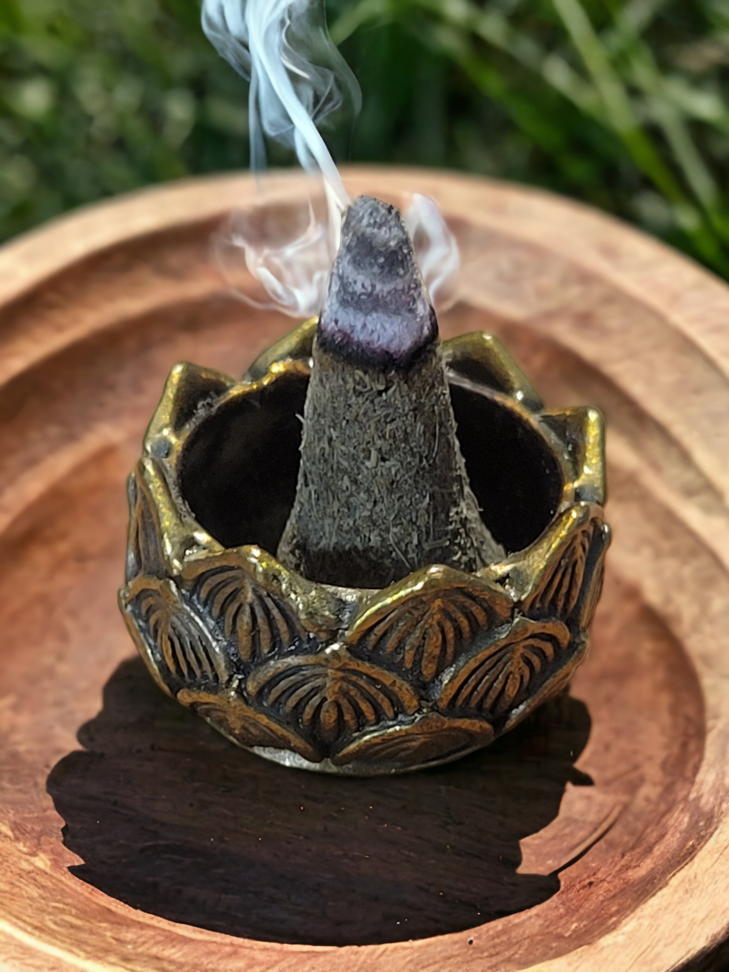 10 Premium Lavender Handrolled Incense Cones for Relaxation and Aromatherapy