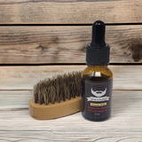 Travel Size Premium Beard Growth Oil - Enhancing Shine and Nourishing Conditioner for Optimal Growth