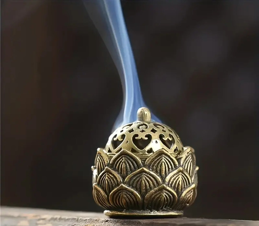 Lotus Incense Cone Burner| Incense Seat for Cone or Coil Incense