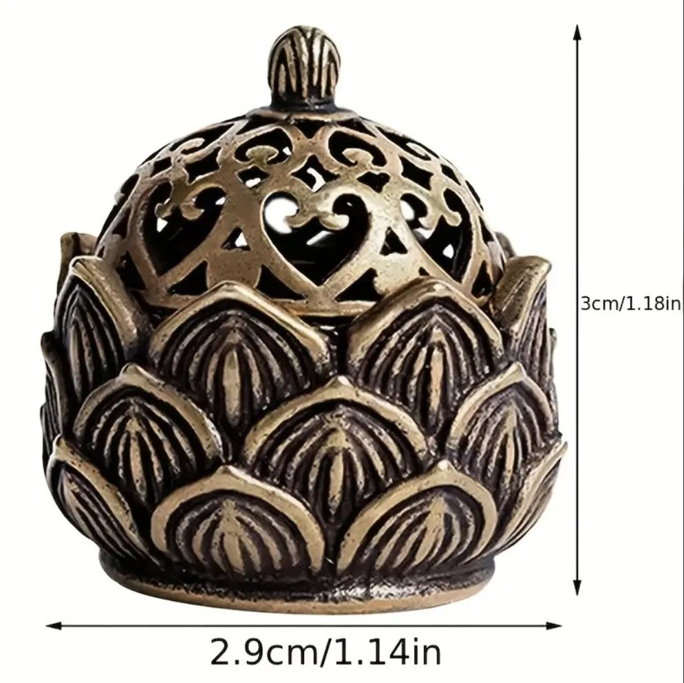 Lotus Incense Cone Burner| Incense Seat for Cone or Coil Incense