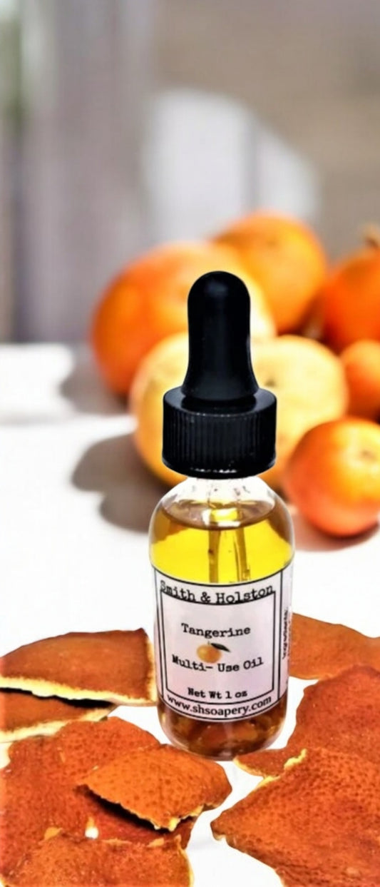 Tangerine Peel Multi Use Oil For Hair Nails and Body