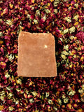Rose Clay Beauty Bar with Shea Butter and Mango Butter - Specialty Soap for Gentle Cleansing and Hydration