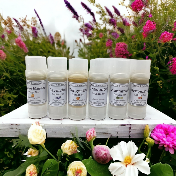 Shea Butter Moisturizing Lotion Sticks (15 scents available)