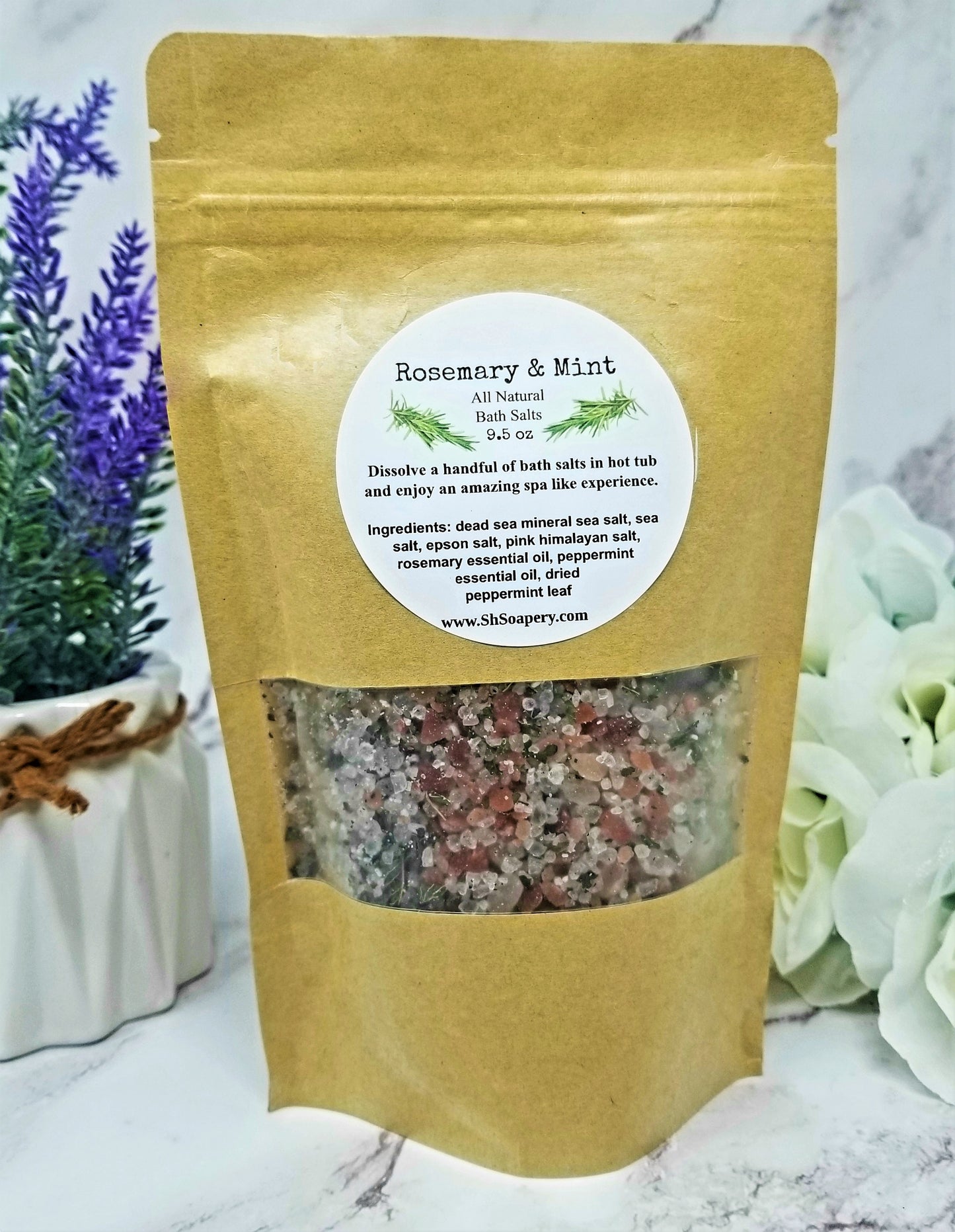 Rosemary Mint Bath Salts